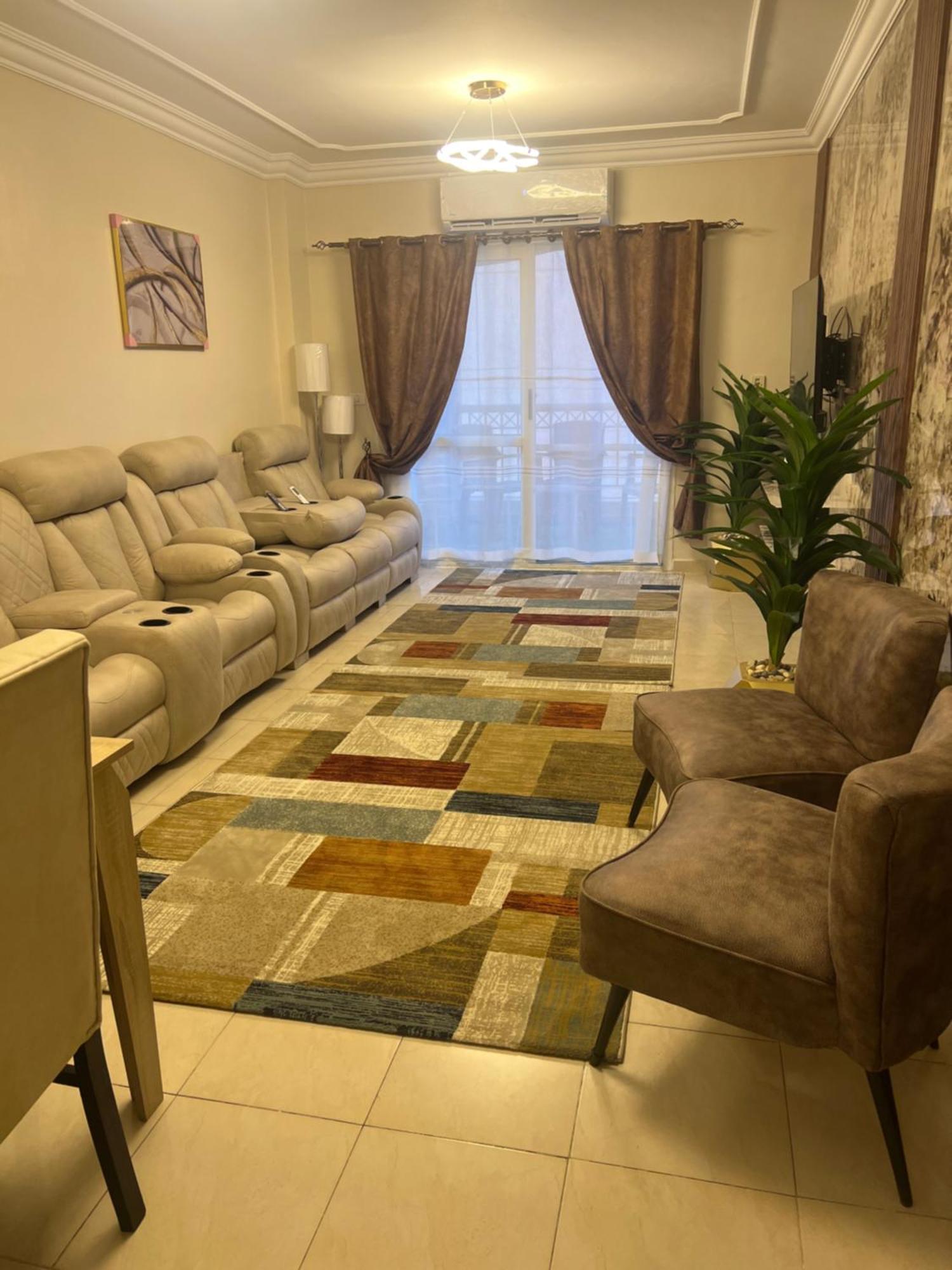 Luxurious Vip Apartment In Madinaty Furnished With High End Hotel Furniture Ngoại thất bức ảnh